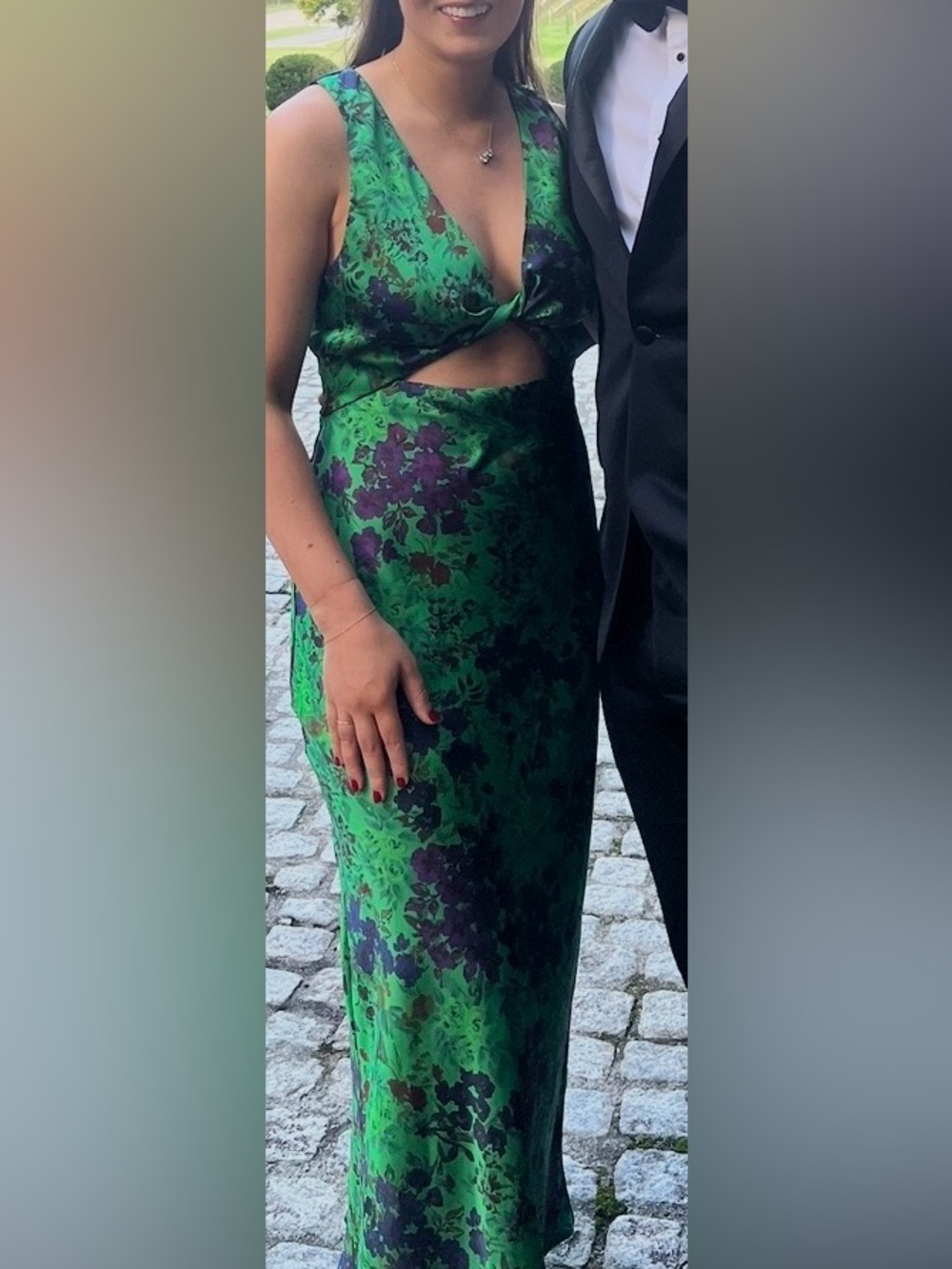 Zara Green Midi Dress